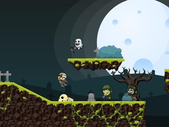 Screenshot #6 pour Zombies 2D: Run & Gun