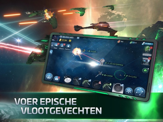 Star Trek Fleet Command iPad app afbeelding 2