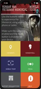 Korean War Veterans Memorial screenshot #2 for iPhone
