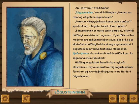 Screenshot #4 pour Sögusteinninn leikjabók