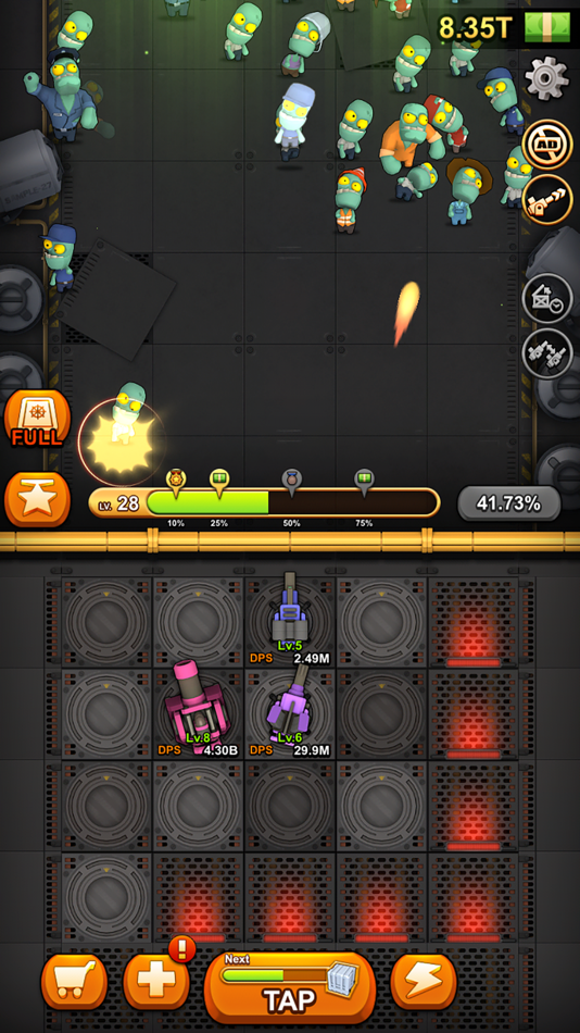 #2. Merge Gun Zombies (iOS) 由: 洁 任