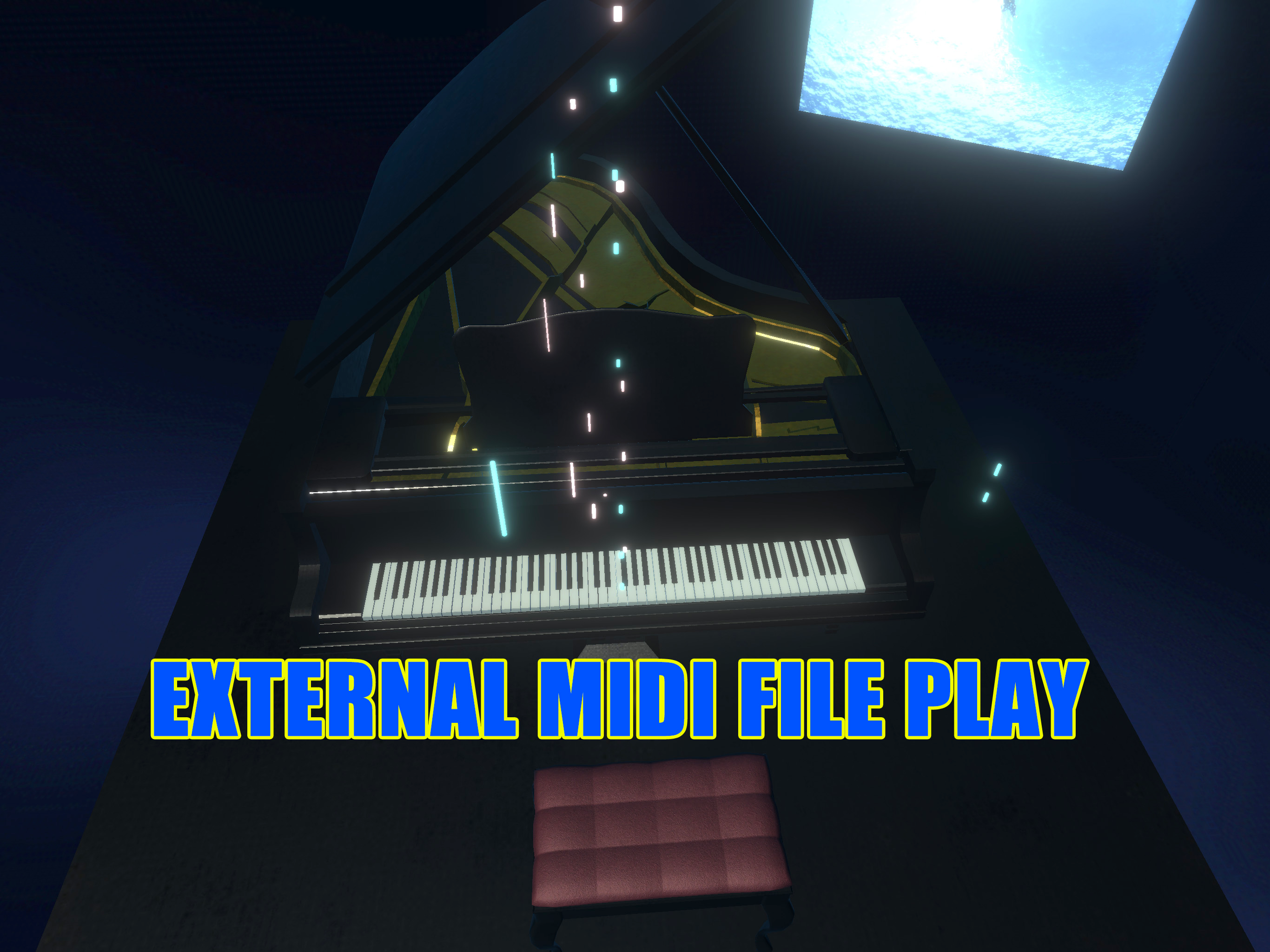 Piano Visual Player - Light
