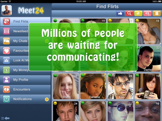 Meet24 - Flirt, Chat, Singlesのおすすめ画像2