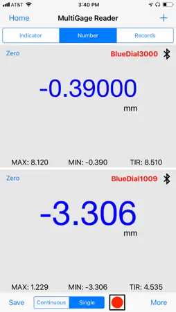 MultiGage Reader screenshot 3