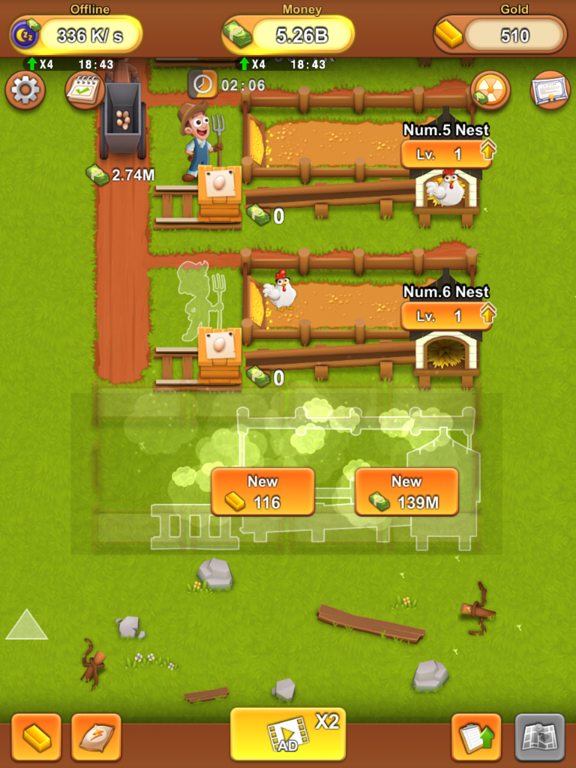 Screenshot #6 pour Idle Chicken Farm