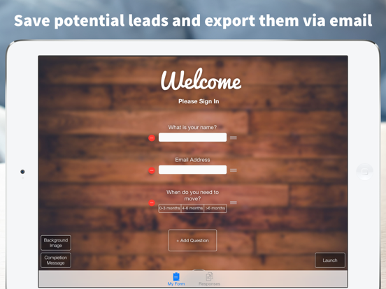 Open House App iPad screenshot 4 - Business app