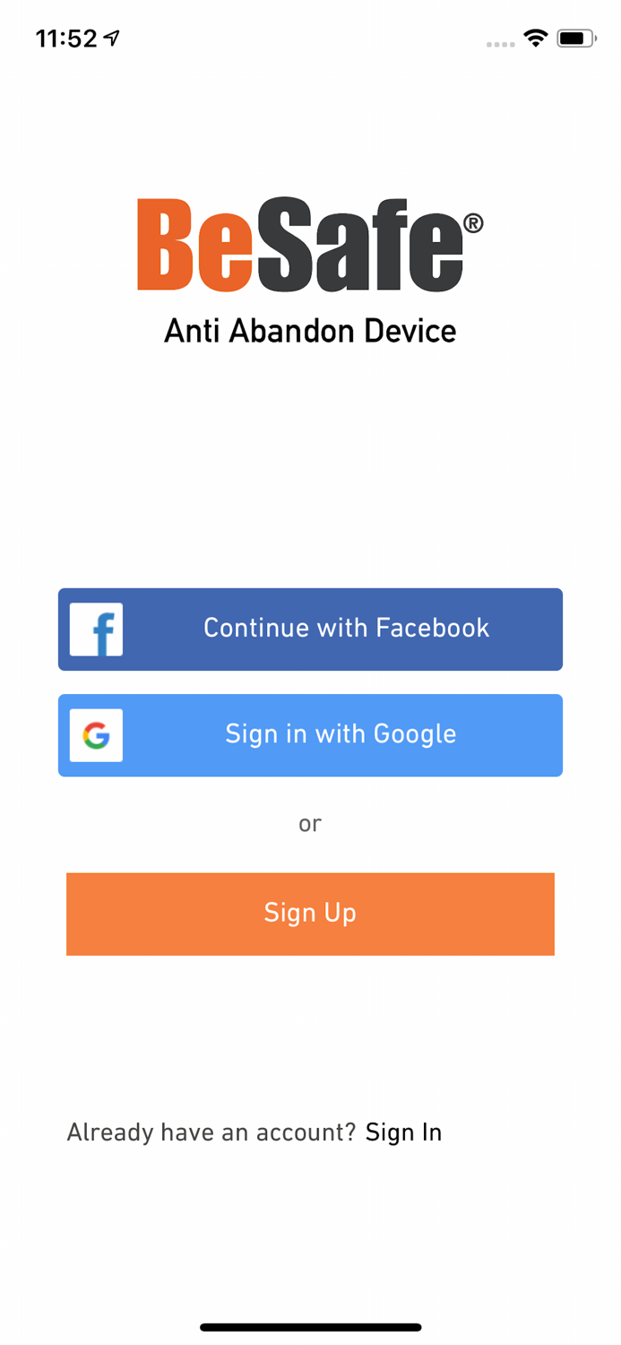 BeSafe Anti Abandon Device