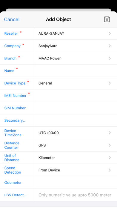 Auratraq Screenshot