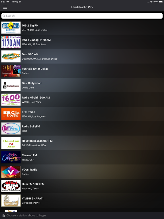 Screenshot #4 pour Hindi Radio Pro - India FM