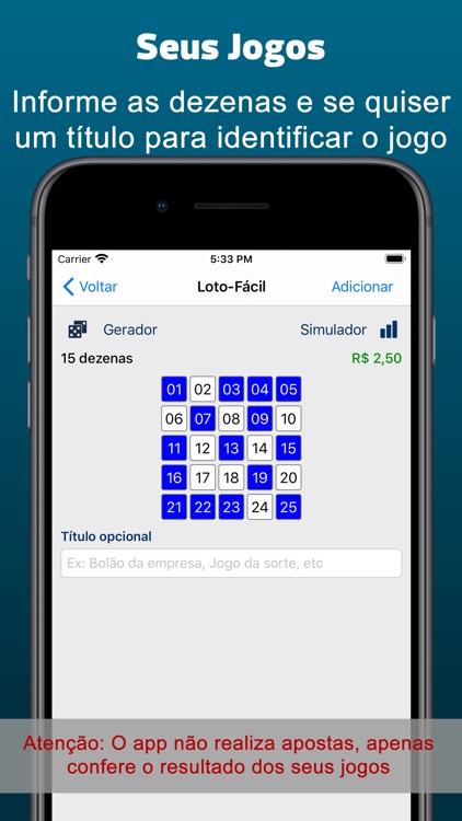 Loteria Resultados screenshot-3