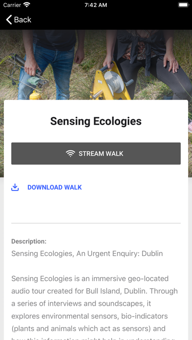Screenshot #3 pour Sensing Ecologies