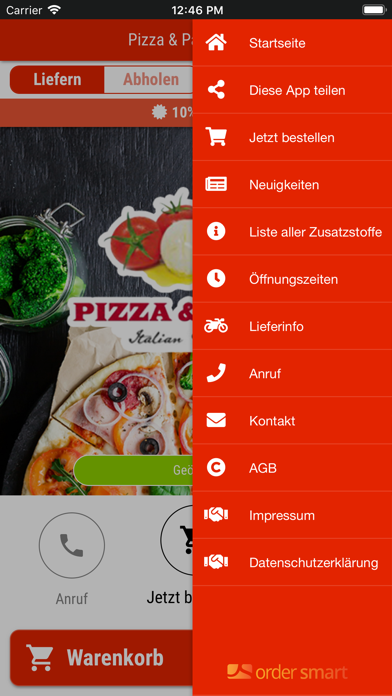 Pizza & Pasta Regensburg Screenshot