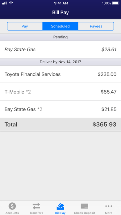 Oklahoma Central Credit Union Screenshot