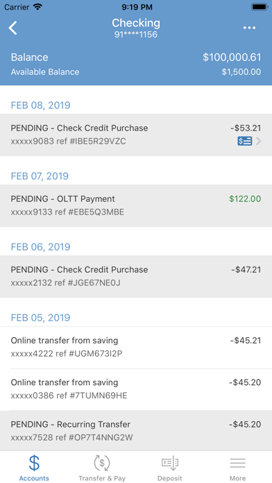 Nebraska Bank of Commerce Screenshot
