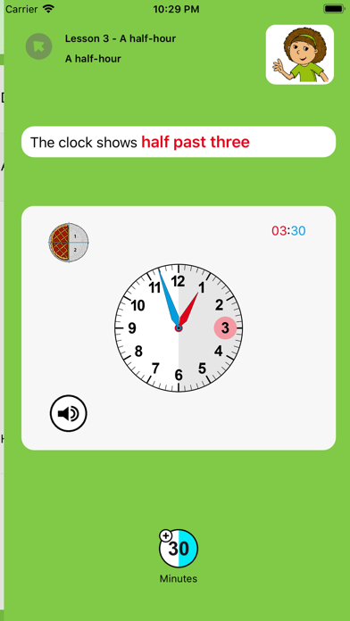 Learning to tell Time Screenshot