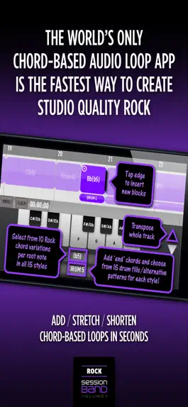 Game screenshot SessionBand Rock 1 apk