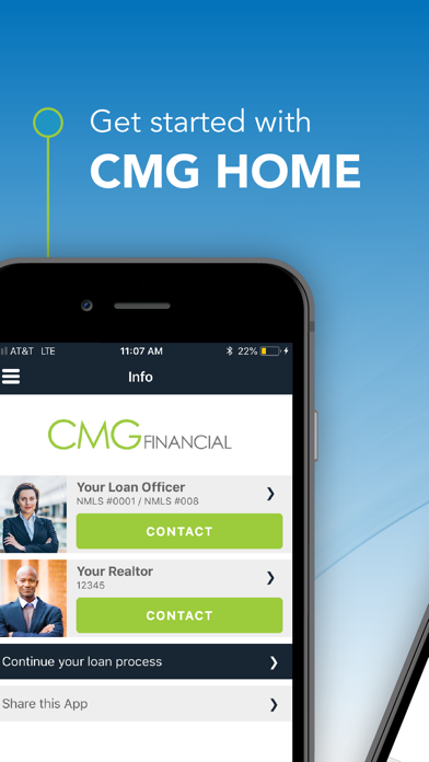 CMG Home Screenshot