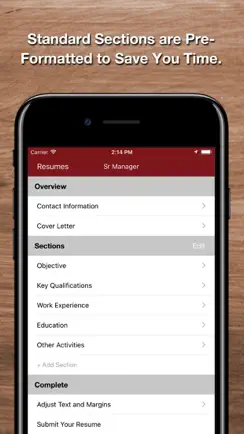 Resume Star 2: Pro CV Designer iPhone image 4