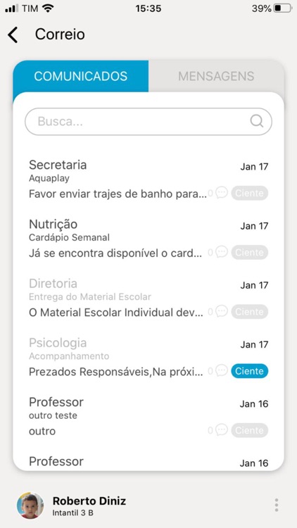 Escola Luz - Agenda screenshot-5