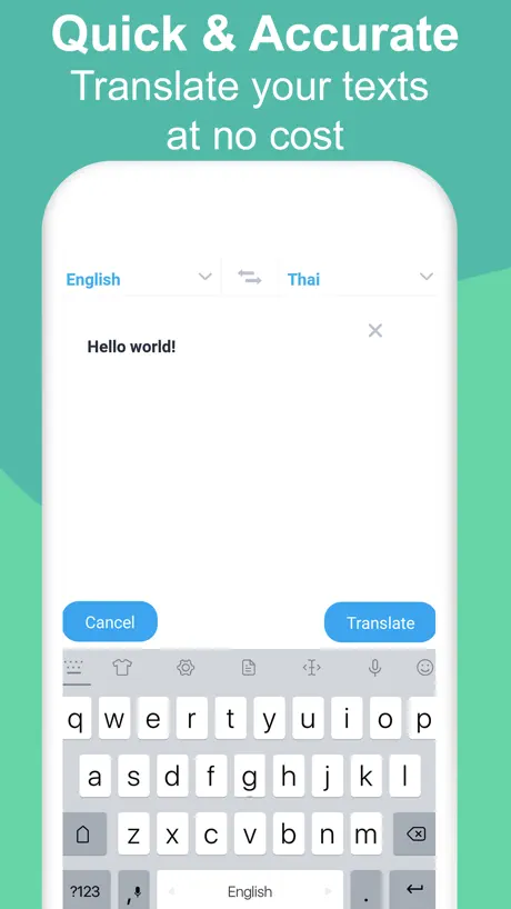 Translate Text, Voice & Photo