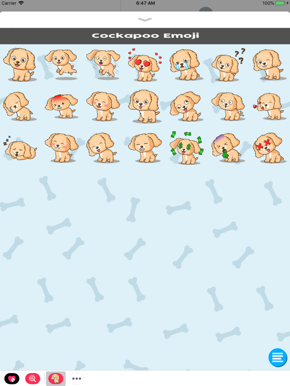 Screenshot #5 pour Cockapoo Emoji