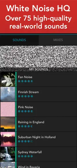 Game screenshot White Noise HQ: sound machine mod apk