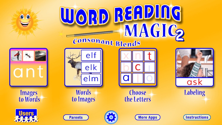 WORD READING MAGIC 2 screenshot-0