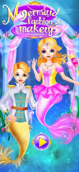Game screenshot Mermaid Fashion Makeup-Girl mod apk