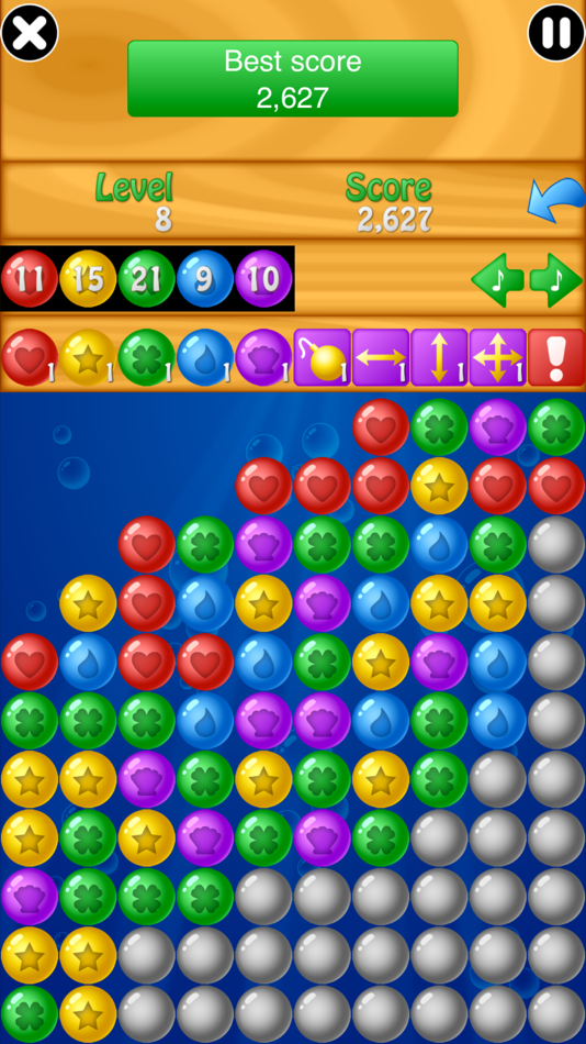 #3. Bubble Crackle - Pop and Blast (iOS) 由: Christopher Legare Roussel