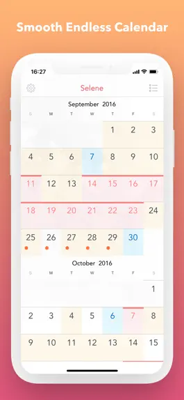 Game screenshot Selene :basal body temperature mod apk