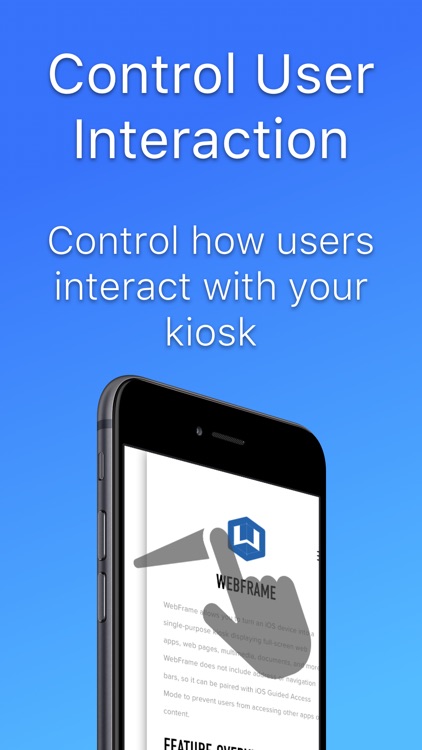 WebFrame Pro Kiosk screenshot-4