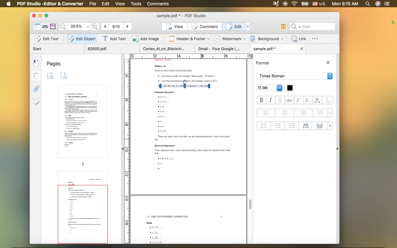 pdf studio -editor & converter iphone screenshot 4