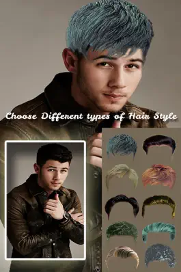 Game screenshot Man Hairstyles Photo Editor mod apk