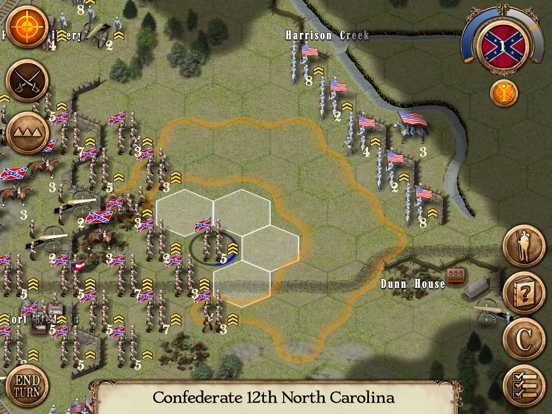 Civil War: 1865 iPad app afbeelding 2