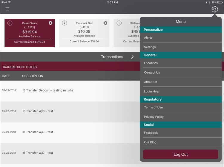 Time Federal Savings for iPad