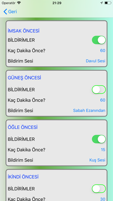 ?msakiyeli Ezan Vakti Screenshot