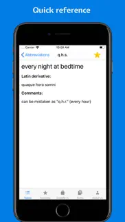 abbreviations rx iphone screenshot 2