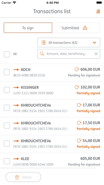 My ING Pro mobile screenshot-3