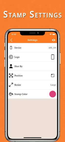 Game screenshot Shot On Camera - Photo Stamper apk