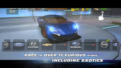 screenshot of Furious Sprint Racing 3