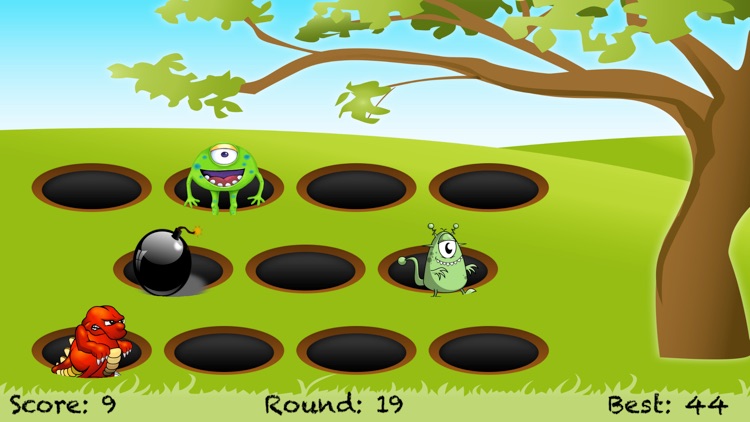 Whack A Cute Monster: Fast Tap