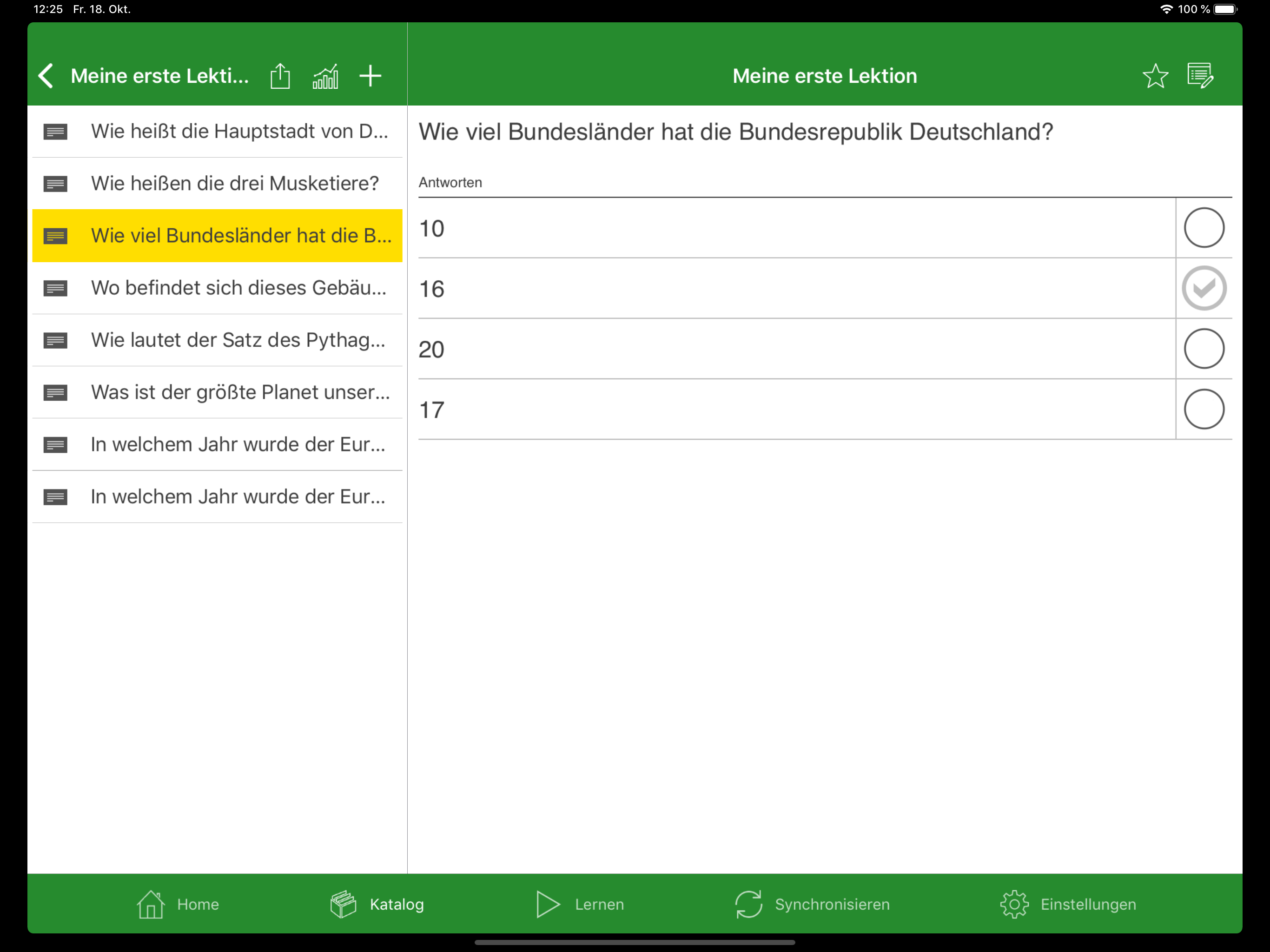 sgd – Digitale Lernkarten screenshot 7