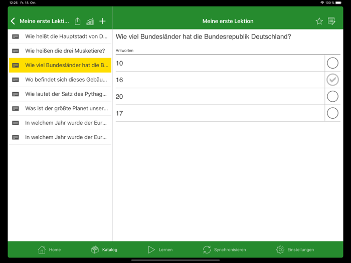 sgd – Digitale Lernkarten