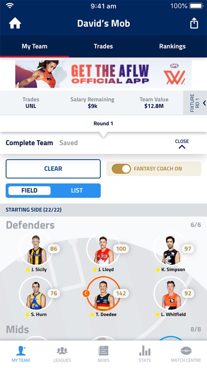 AFL Fantasy