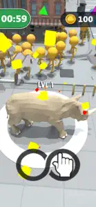 Rhino Rampage: City Simulator screenshot #4 for iPhone