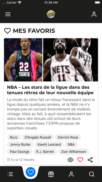 Screenshot #3 pour Parlons Basket