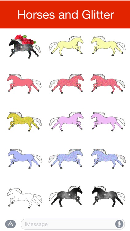 Horses and Glitter