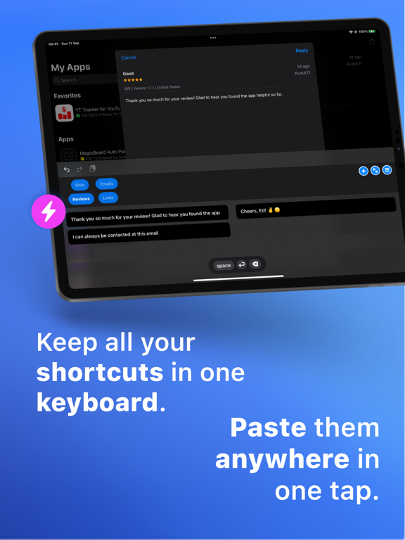 Auto Paste Keyboard Clipboard screenshot 2