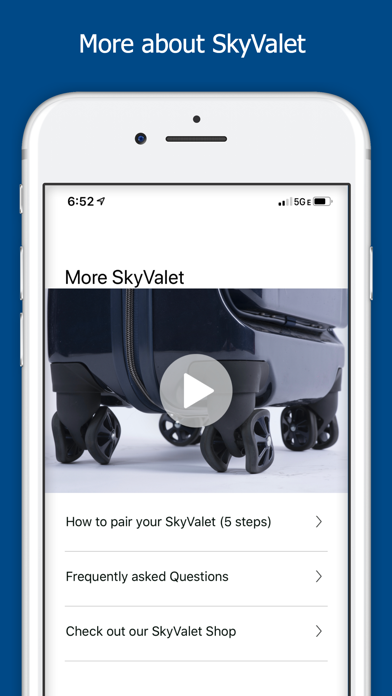 SkyValet Travel Screenshot