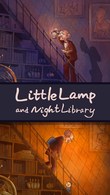 Little Lamp and Night Library screenshot-4